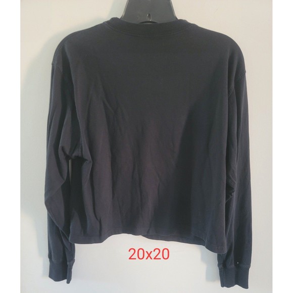 Brandy Melville Los Angeles 1984 Black Cropped Sweatshirt - Picture 6 of 6